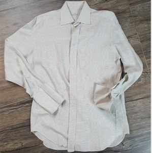 Zegna French cuff shirt,  16/32